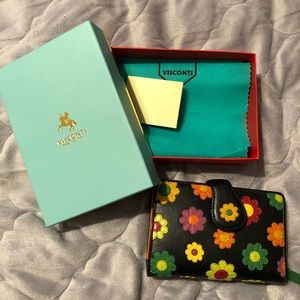 Visconti Spanish Floral Bifold Wallet